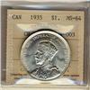 Image 1 : 1935 $1 ICCS MS64 CH 1935 Rev-003