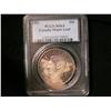 Image 1 : 1947 $1 ML PCGS MS64.  Superb tone and eye appeal.