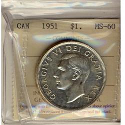 1951 $1 ARN ICCS MS60