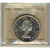 1956 $1 ICCS AU55 Heavy Cameo