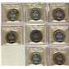 Image 1 : 1956 $1 ICCS MS60 Lot of 8 coins
