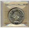Image 1 : 1957 $1 ICCS MS62
