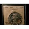 Image 1 : 1958 $1 ICCS PL65 Cameo.