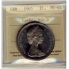 1965 $1 LgeBds Blt 5 ICCS MS64