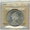 Image 1 : 1965 $1 SmBds Ptd 5 ICCS MS64 Cameo