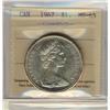 Image 1 : 1967 $1 ICCS MS65