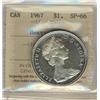 Image 1 : 1967 $1 ICCS SP66 Heavy Cameo