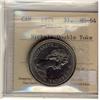 1974 $1 Double Yoke #2 ICCS MS64