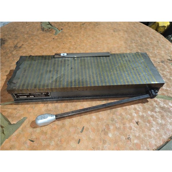 Walker-Hagou BV #8347 Model 20 Magnetic Chuck 6" x 18" (Tested)