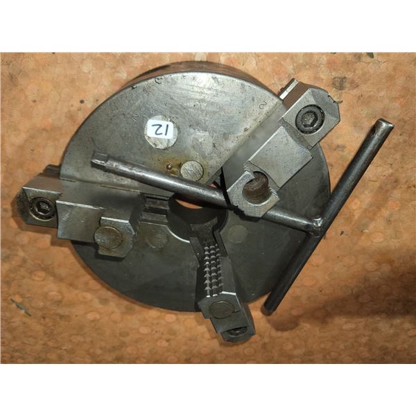 Chuck 3 jaw 8" with Pin D1-6