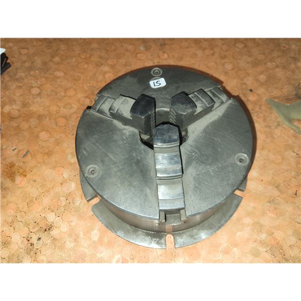 Plain back Lathe 3 jaw Chuck 9"