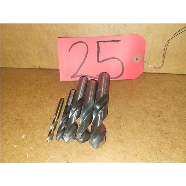 Set of STUB Drill 1/4" - 3/8"- 1/2"- 9/16"- 5/8"
