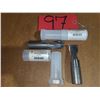 Image 1 : Set(2) of DEBOERTOOL Solid Carbide End Mill 25mm 2fl. 1.0 rad