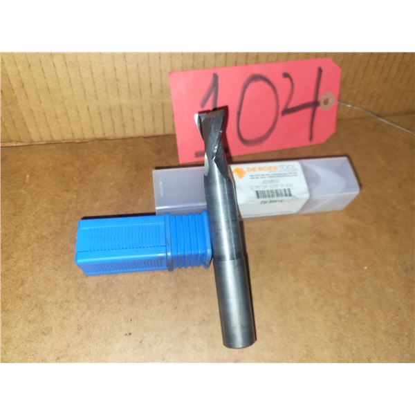 DEBOER Tool Solid Carbide End Mill 3/4" 2fl.