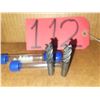 Image 1 : Set(2) of Solid Carbide End Mill 3/8" 4fl. (regrinded tip)