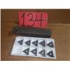 Image 1 : CARBOLOY Holder TFH 85-5 with Inserts(10) TNMG 543