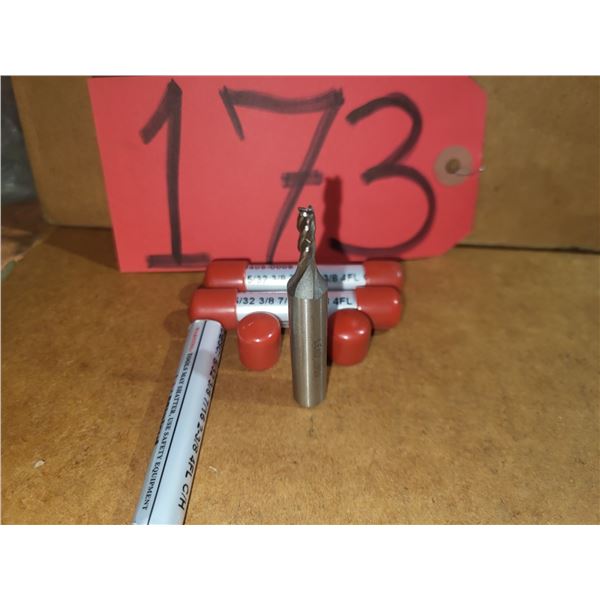 New HSS End Mill 5/32" 4fl.