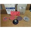 Image 1 : Set of Box(50) of PowerLock Disc 3" Gr.36 & 80 with Mandrel
