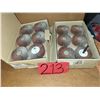 Image 1 : Set of Box(10) Threaded Flap Wheel 3" x 1" x 1/4"-20 Gr.40 & 180 with Mandrel