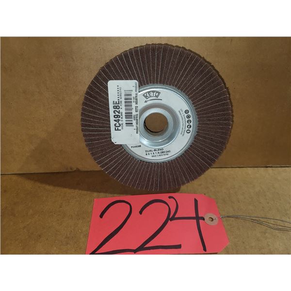 KETO Dual-Blend (scotch-Brite) Wheel 6" x 1" x 1"  Gr.240/280