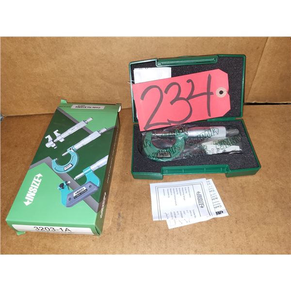 New INSIZE Micrometer 0-1"