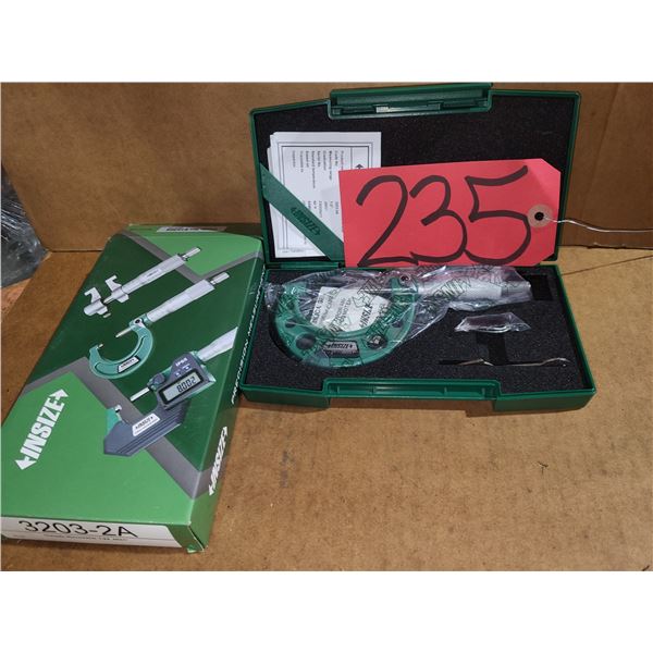 New INSIZE Micrometer 1"-2"