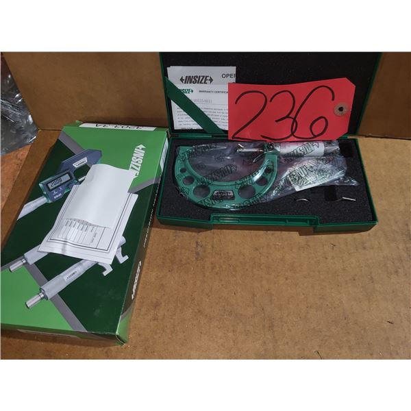 New INSIZE Micrometer 2"-3"