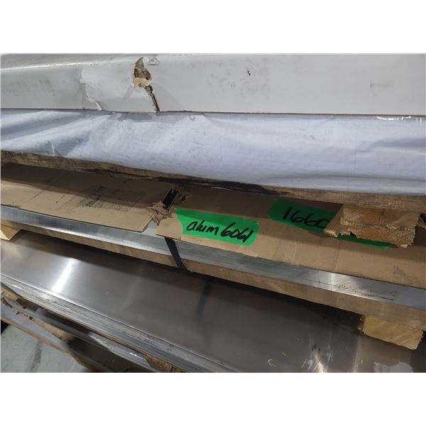 Aluminum 6061 Sheet 4' x 8' x (+/-)1/4"