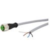 Image 1 : AUTOMATION DIRECT Cable, M12 axial female to pigtail, 4-pole, PVC jacket
