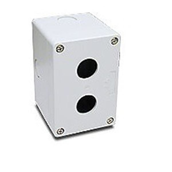 AUTOMATION DIRECT Pushbutton enclosure, 2 holes