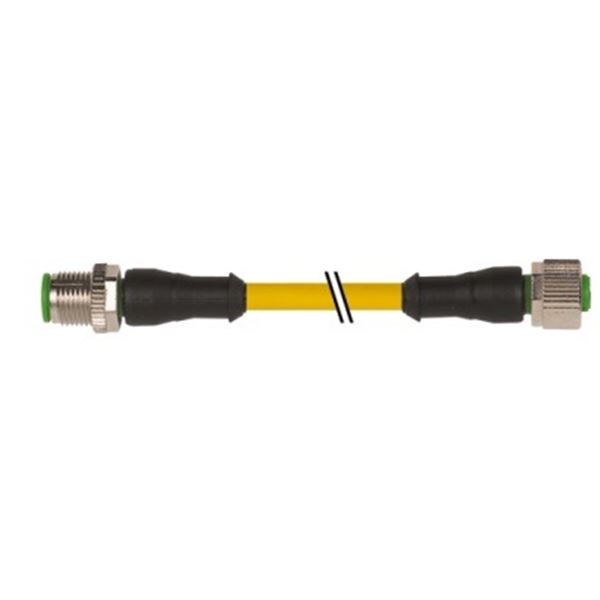 MURR Cable M12, 3 metres, 4 conducteurs