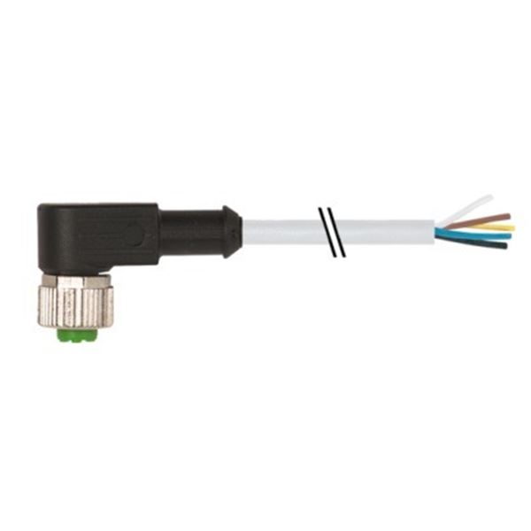MURR Cable M12, 90 deg. 5 metres, 5 conducteurs