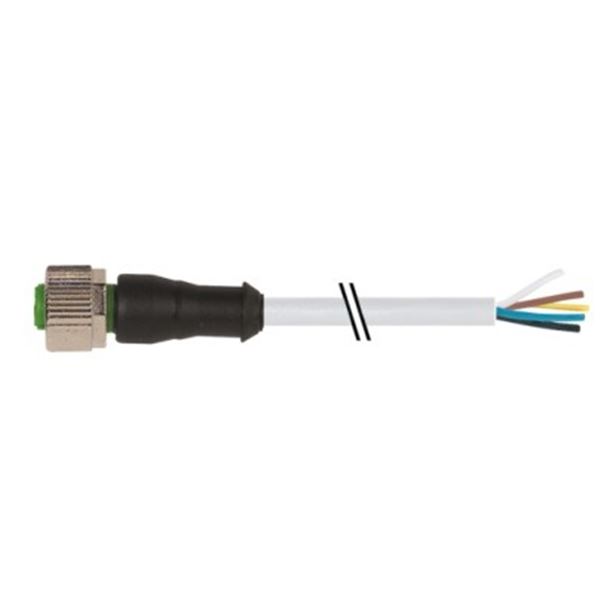 MURR Cable M12, 0 deg. 5 metres, 5 conducteurs