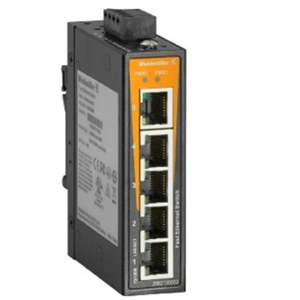 WEIDMULLER Network switch, unmanaged, Fast Ethernet