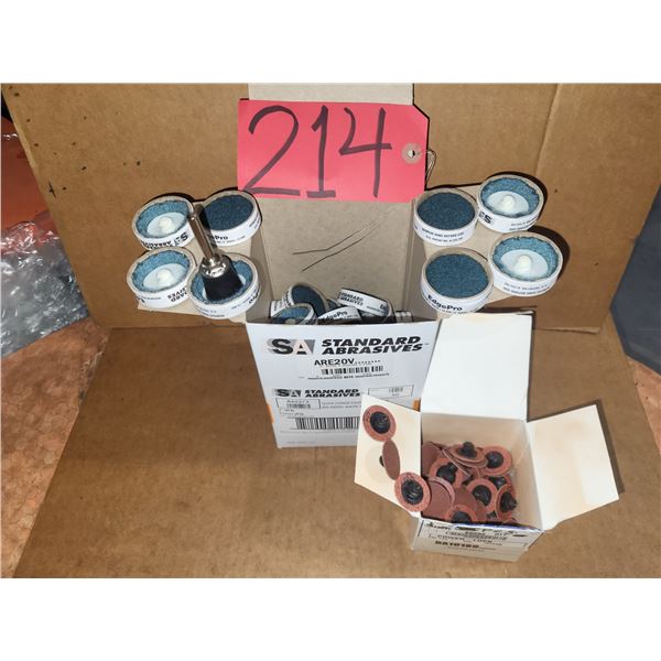 Box(25) Of Standard Abrasives EDGE PRO disc + Mandrel + Extra