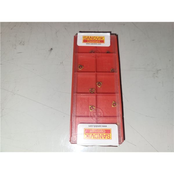 New Box(10) of Sandvik Inserts WPMT 02 01 02-MF