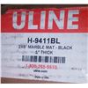 Image 2 : Anti-fatigue Marble Mat - 1 thick, 2' x 6', Black