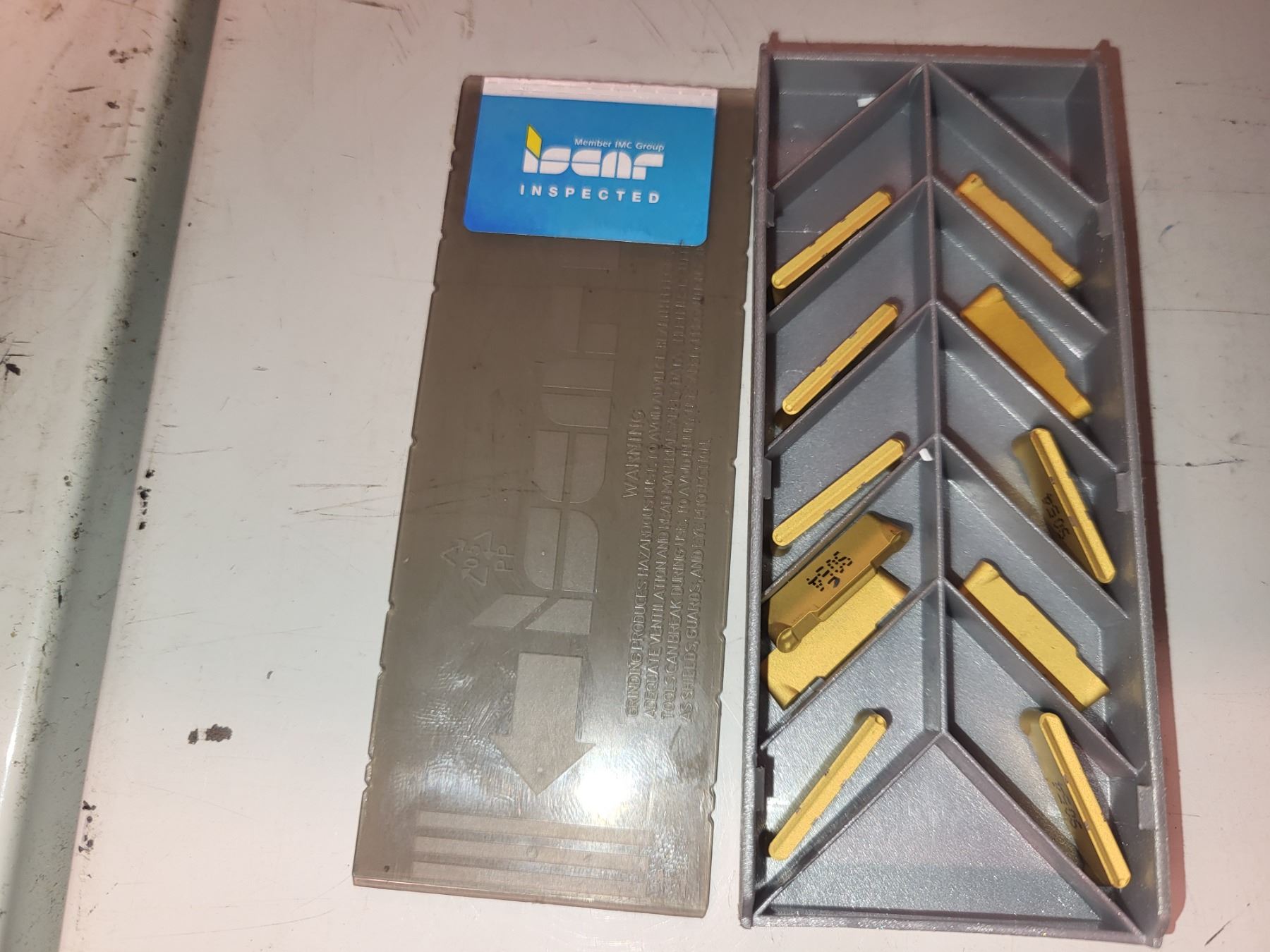 New Box(11) of ISCAR Inserts HFPR 3015 Part Off