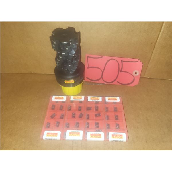 SandVik Capto C-6 Holder R390-050C6-63H with Inserts(40)