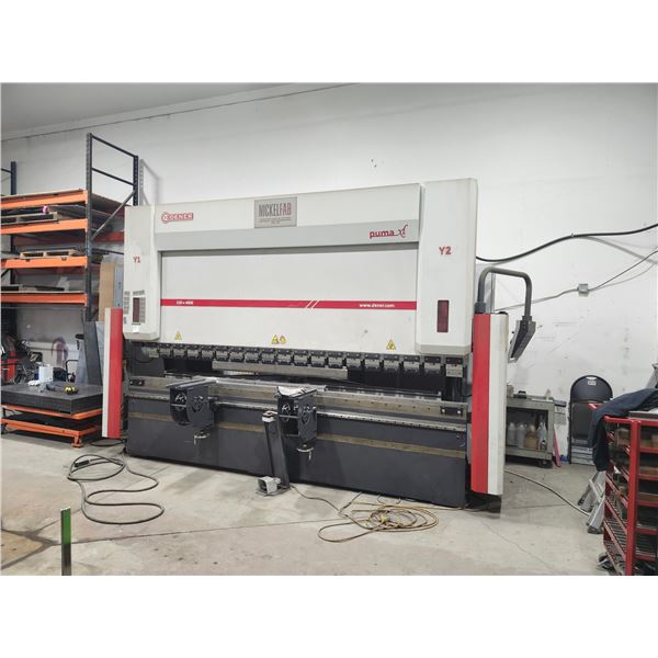 DENER Hydraulic Press Brake model SX 40220 13' x 220 Ton