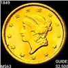 Image 1 : 1849 Rare Gold Dollar CHOICE BU
