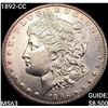 Image 1 : 1892-CC Morgan Silver Dollar CHOICE BU