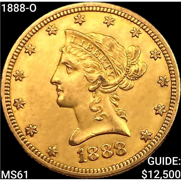 1888-O $10 Gold Eagle UNCIRCULATED