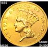 Image 1 : 1855 $3 Gold Piece UNCIRCULATED