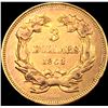 Image 2 : 1863 Civil War Date $3 Gold Piece HIGH GRADE
