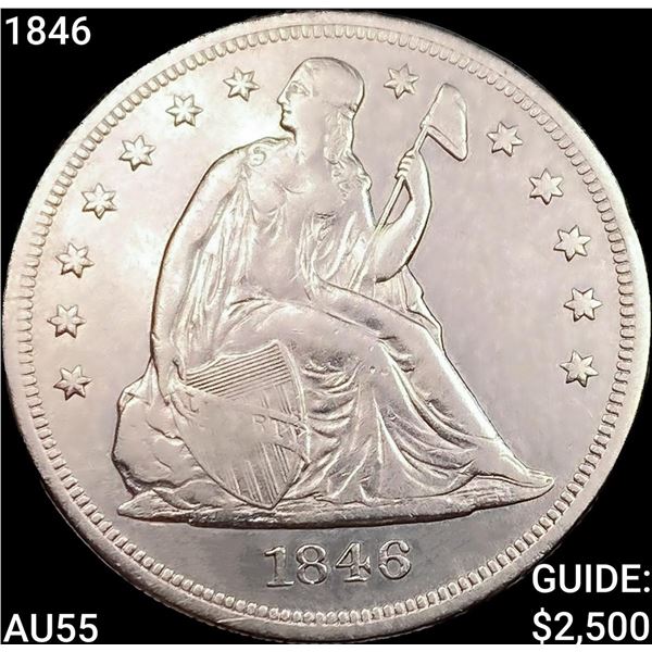 1846 Seated Liberty Dollar HIGH GRADE