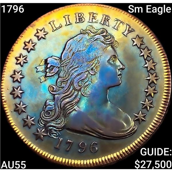 1796 Sm Eagle Draped Bust Dollar HIGH GRADE