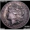 Image 1 : 1889-CC Morgan Silver Dollar UNCIRCULATED