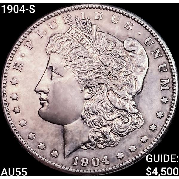 1904-S Morgan Silver Dollar HIGH GRADE