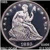 Image 1 : 1885 Seated Liberty Half Dollar SUPERB GEM PROOF DCAM